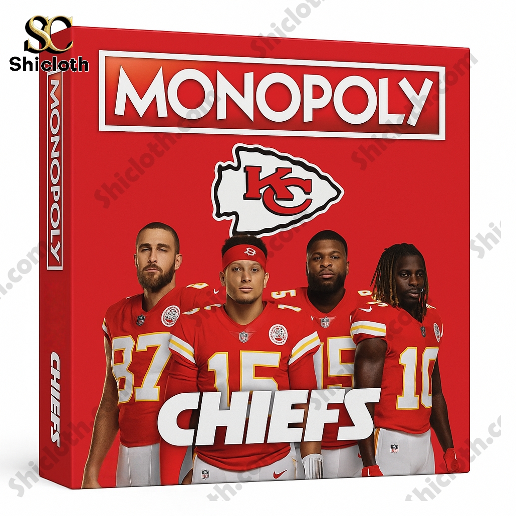 Kansas City Chiefs NFL Monopoly Game