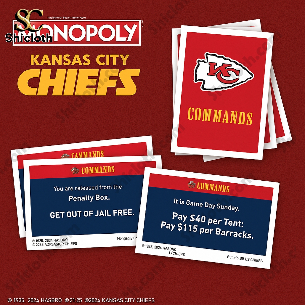 Kansas City Chiefs NFL Monopoly Game 3 Kansas City Chiefs NFL Monopoly Game - Image 3