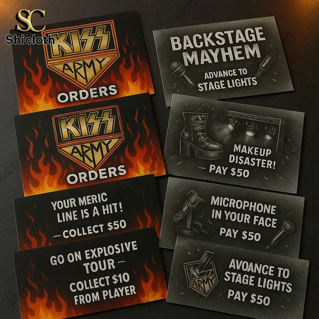 Kiss 50th Anniversary Edition Monopoly Board Game 4 Kiss 50th Anniversary Edition Monopoly Board Game - Image 4