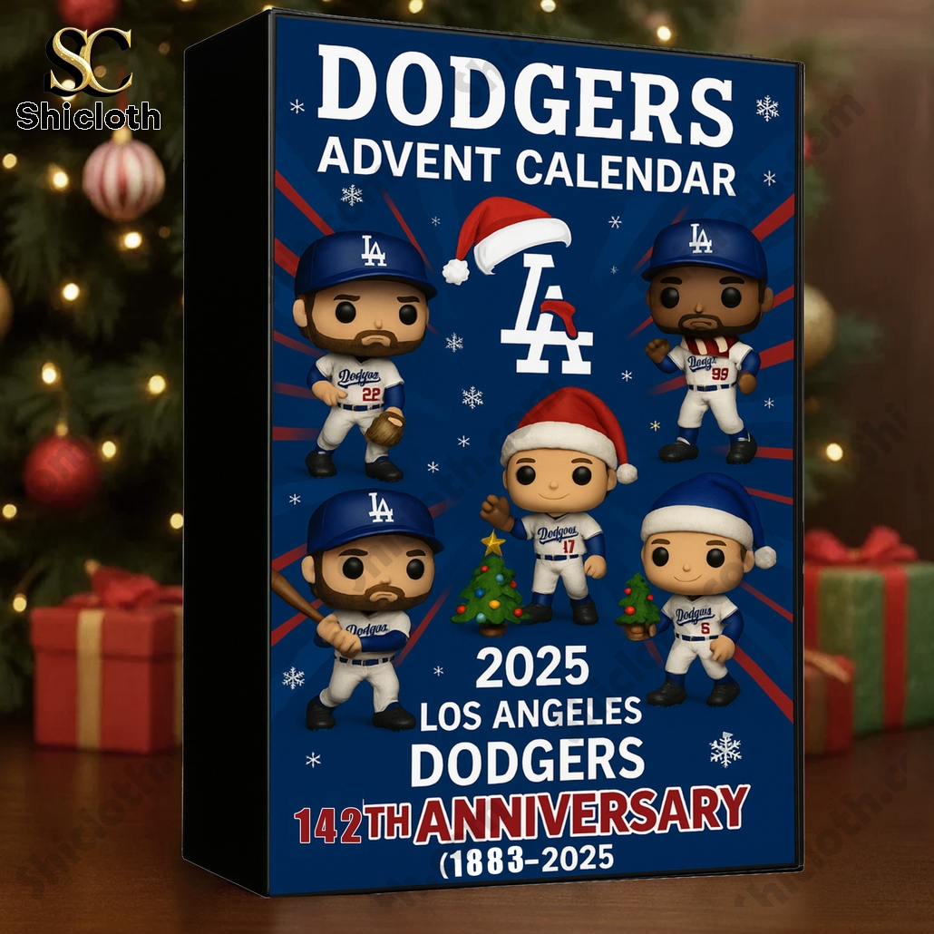 LA Dodgers 142nd Anniversary 2025 Advent Calendar 3 LA Dodgers 142nd Anniversary 2025 Advent Calendar - Image 3