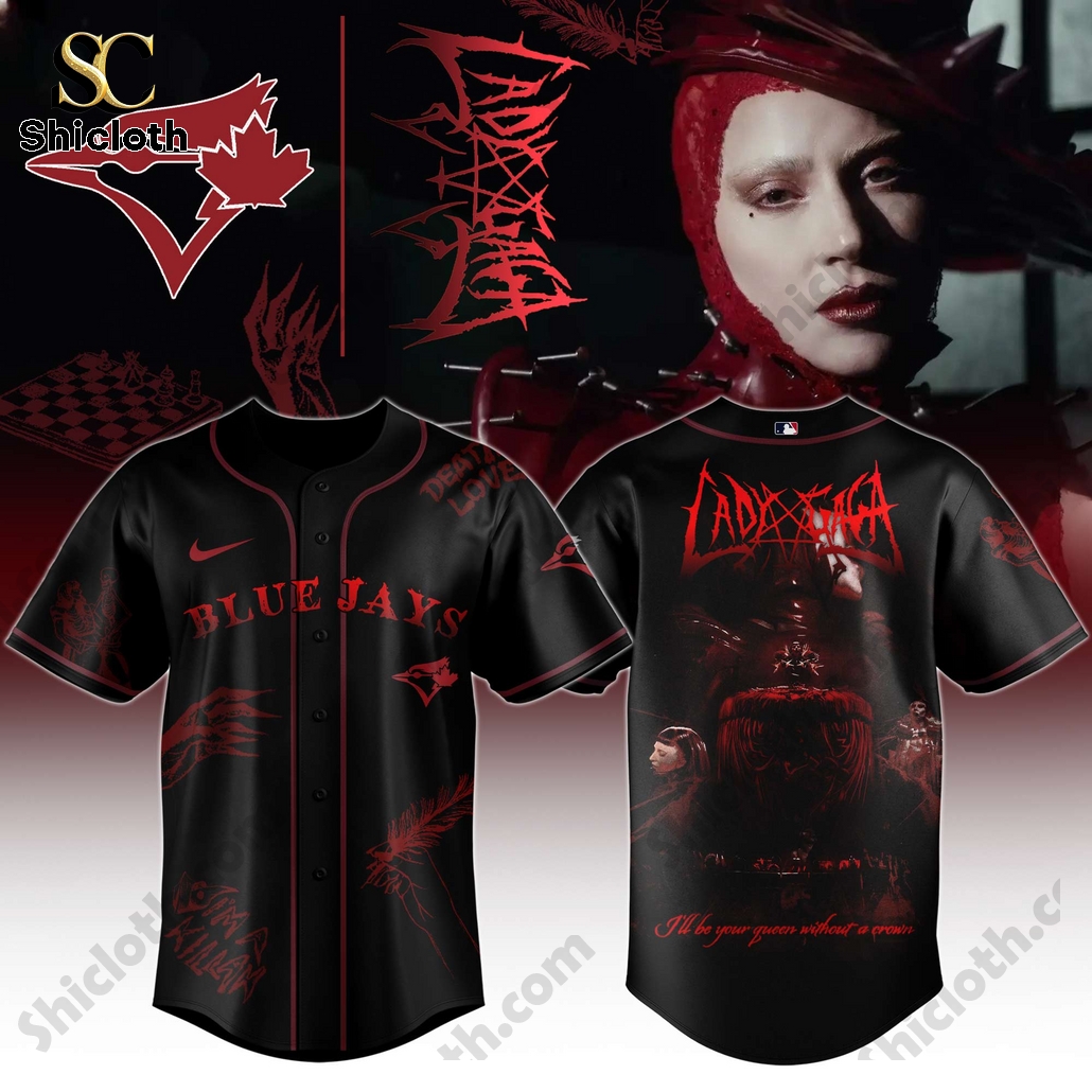 Lady Gaga Mayhem 2025 Toronto Blue Jays Jersey