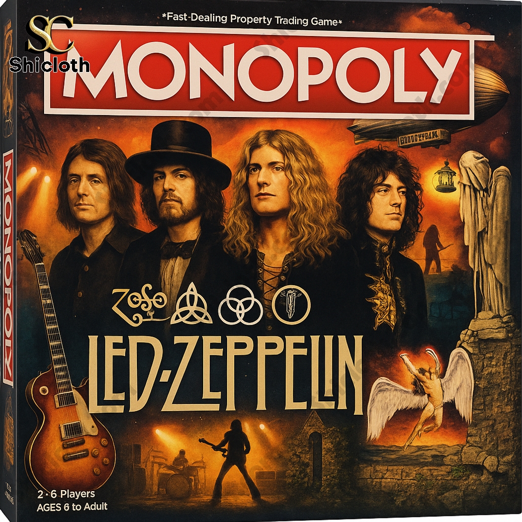 Led Zeppelin Collector's Edition Monopoly Board Game