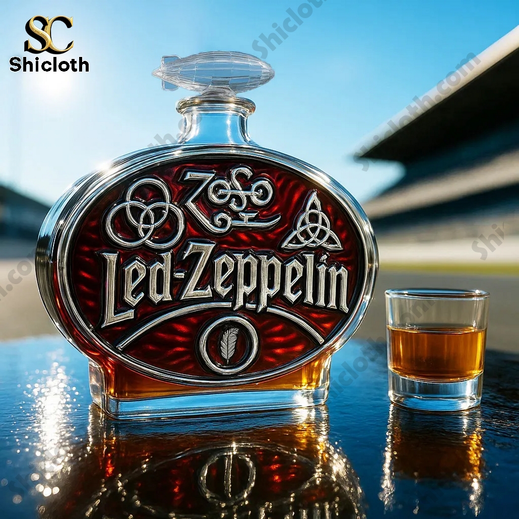 Led Zeppelin Limited Edition Whiskey Bottle
