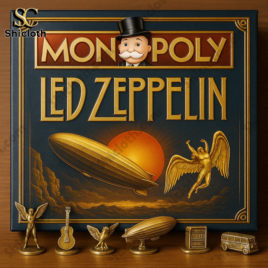 Led Zeppelin Monopoly Board Game