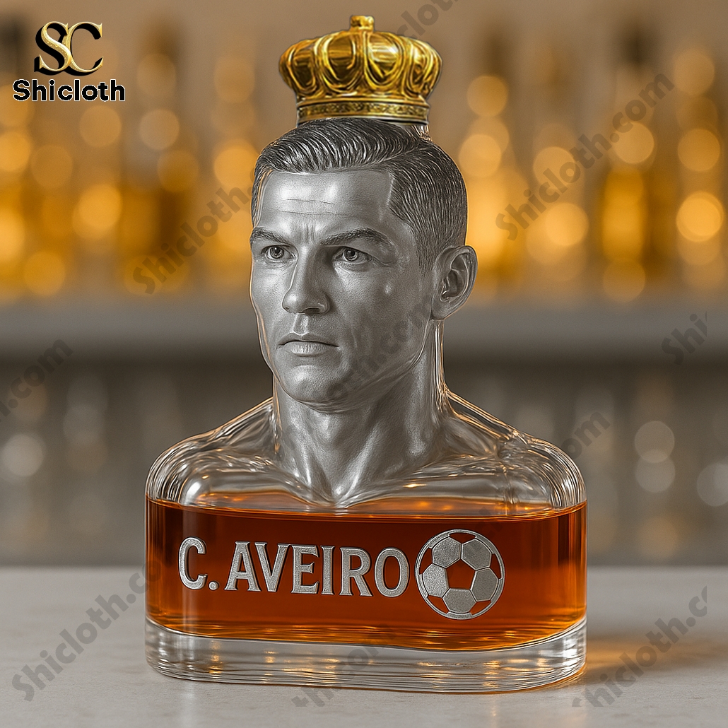 Legend of Football Cristiano Ronaldo Whiskey Bottle
