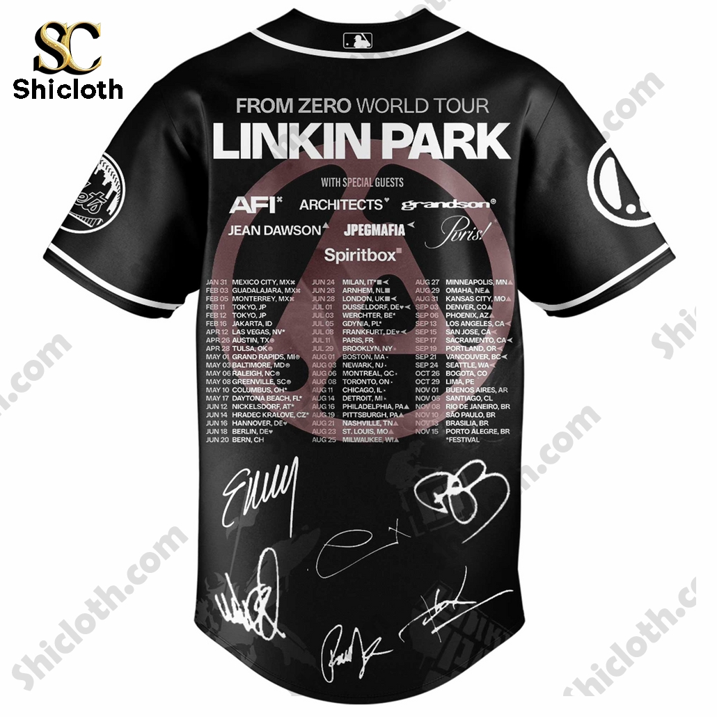 Linkin Park Tour Edition Limited 2025 New York Mets Jersey 6 Linkin Park Tour Edition Limited 2025 New York Mets Jersey - Image 6