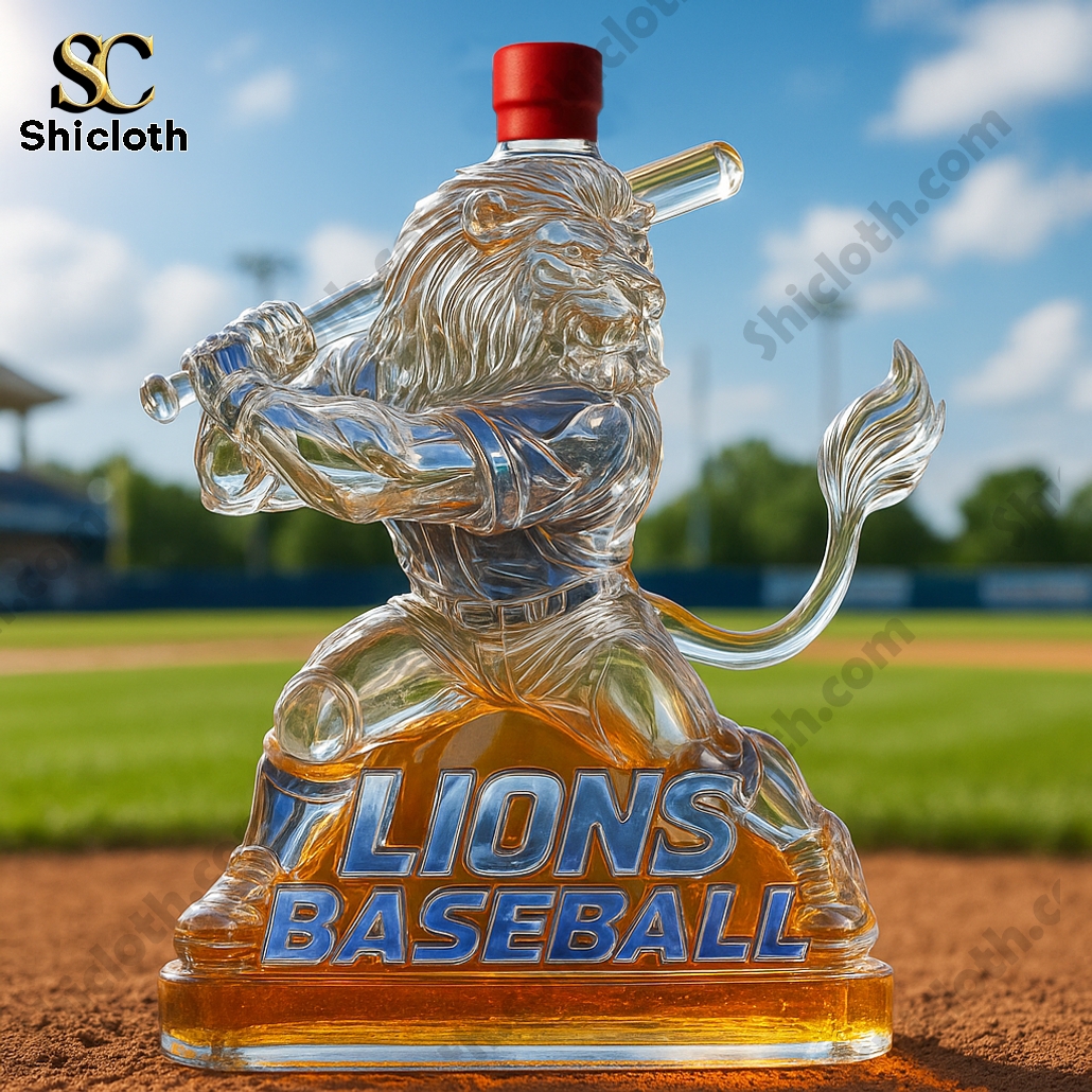 Lion-Heart Slugger Whiskey Bottle 4 Lion-Heart Slugger Whiskey Bottle - Image 4