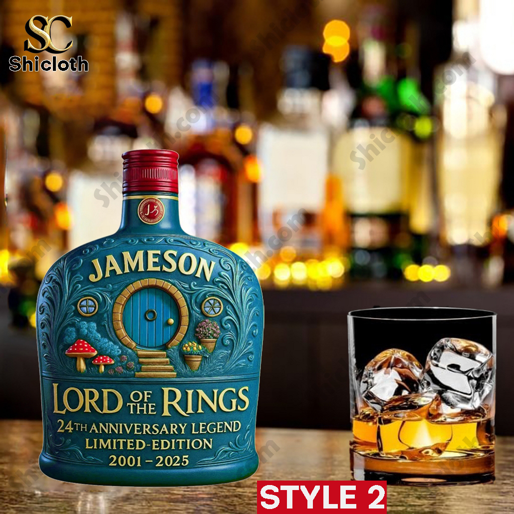 Get your hands on this collector’s edition Jameson with *Lord of the Rings* design!