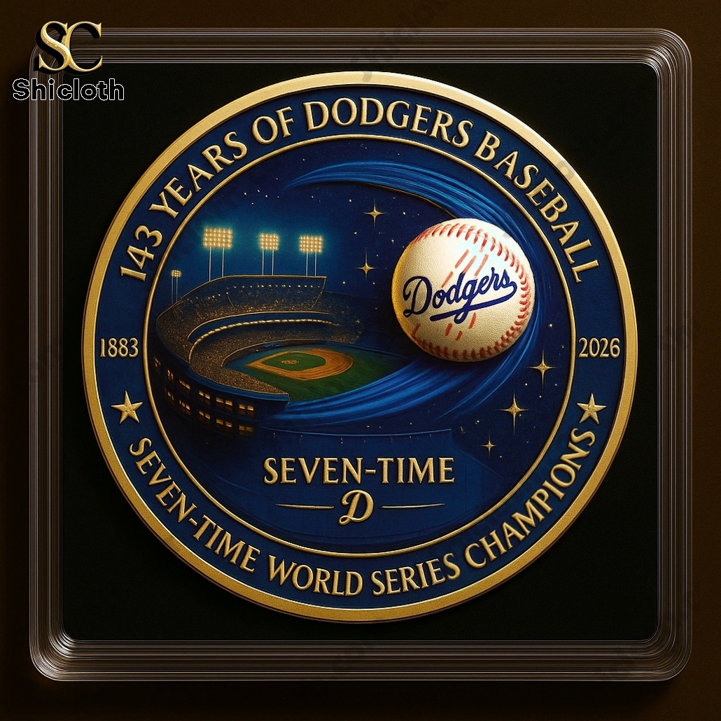Los Angeles Dodgers 143rd Anniversary Coin