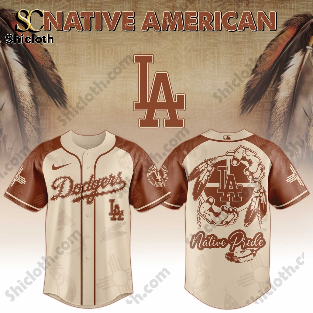 Los Angeles Dodgers x Native American Heritage Month 2025 Jersey