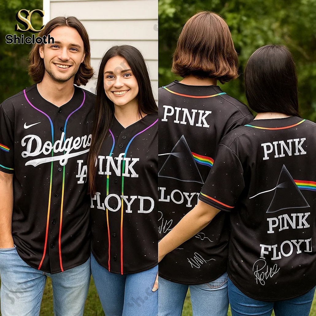 Los Angeles Dodgers x Pink Floyd 2025 MLB Baseball Jersey
