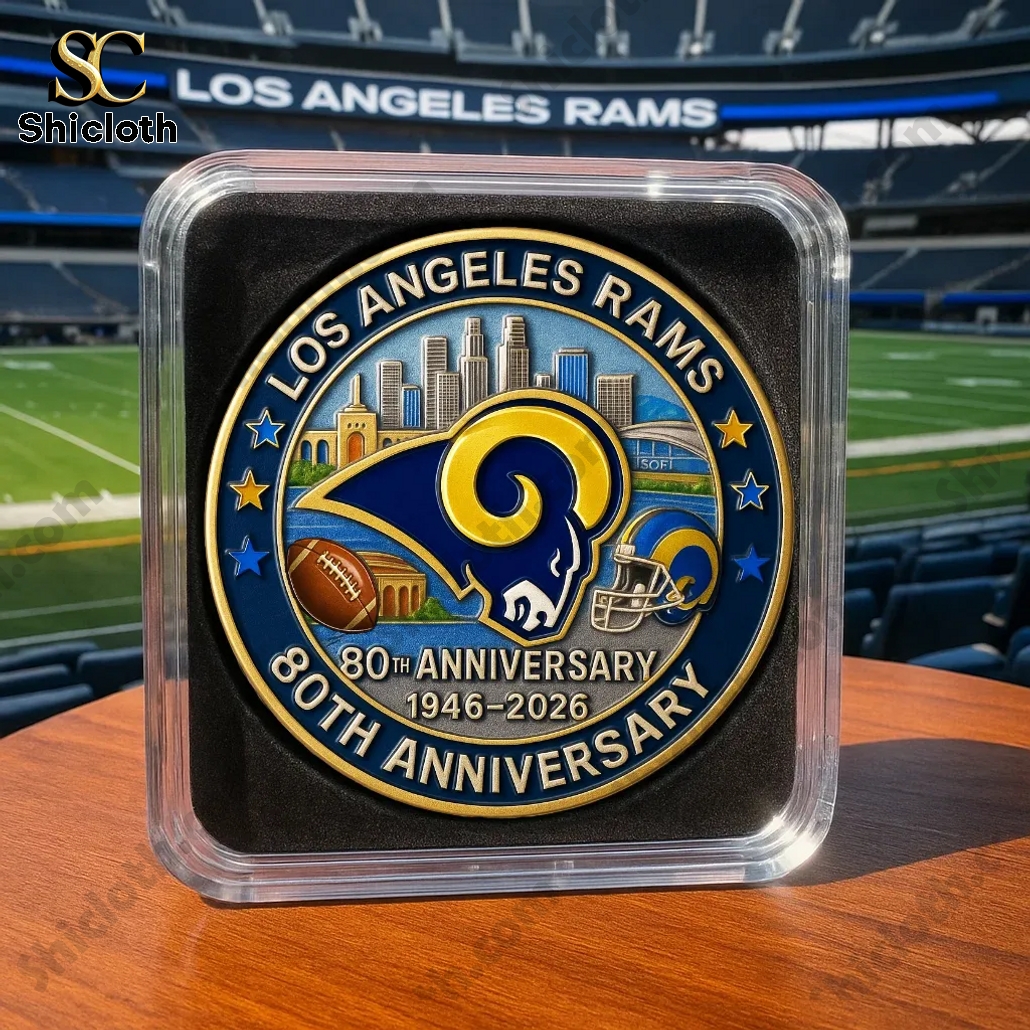 Los Angeles Rams 80th Anniversary Commemorative Coin