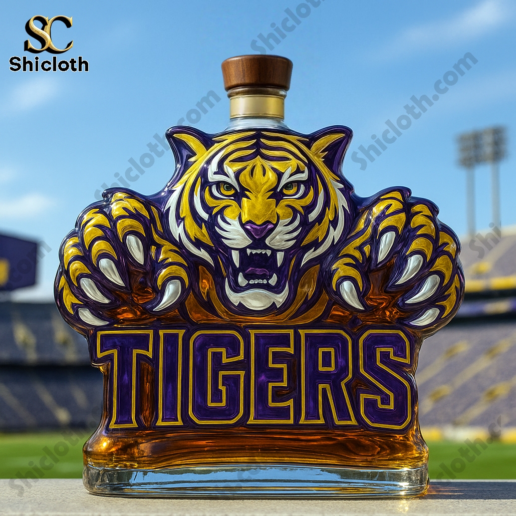 LSU Tigers Limited Edition Whiskey Bottle 6 LSU Tigers Limited Edition Whiskey Bottle - Image 6