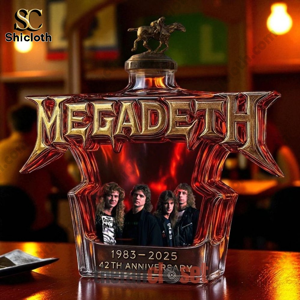 Megadeth Limited Edition Whiskey Bottle 3 Megadeth Limited Edition Whiskey Bottle - Image 3