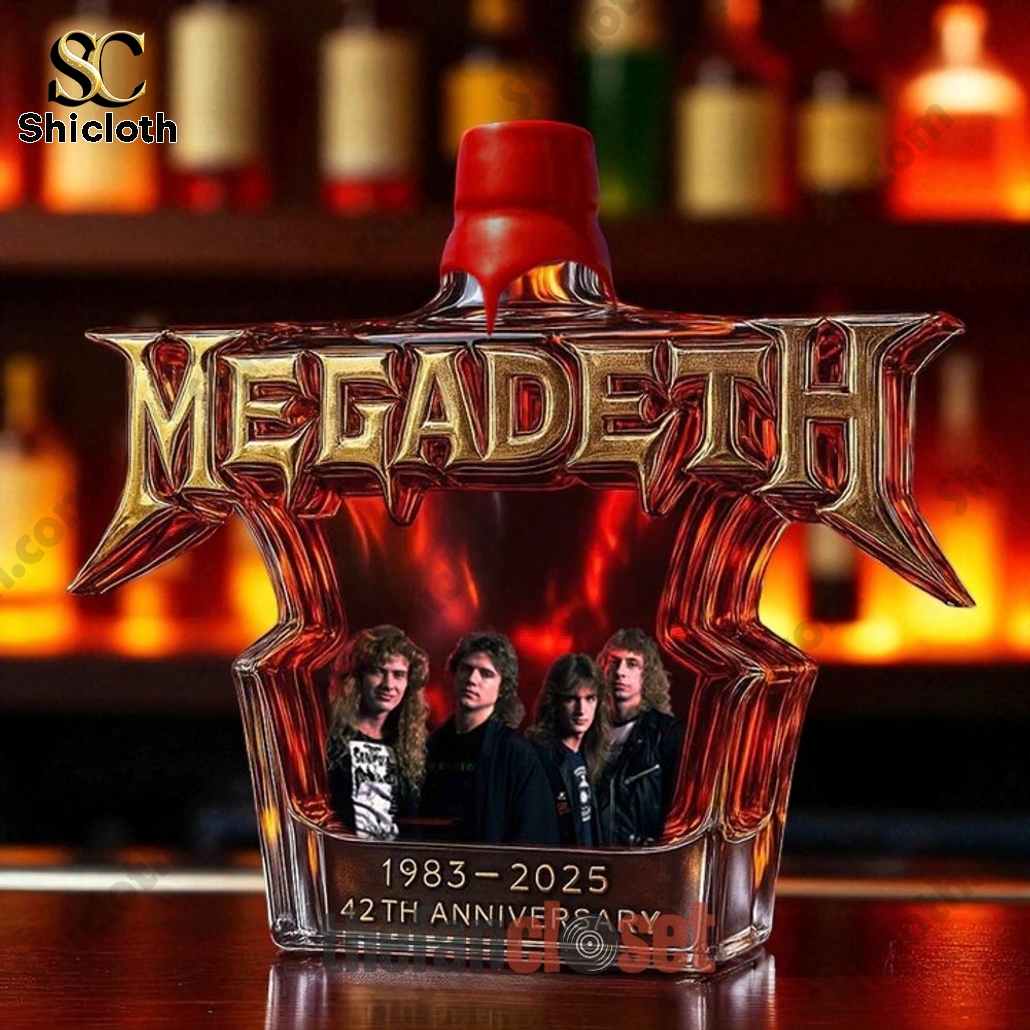Megadeth Limited Edition Whiskey Bottle 4 Megadeth Limited Edition Whiskey Bottle - Image 4