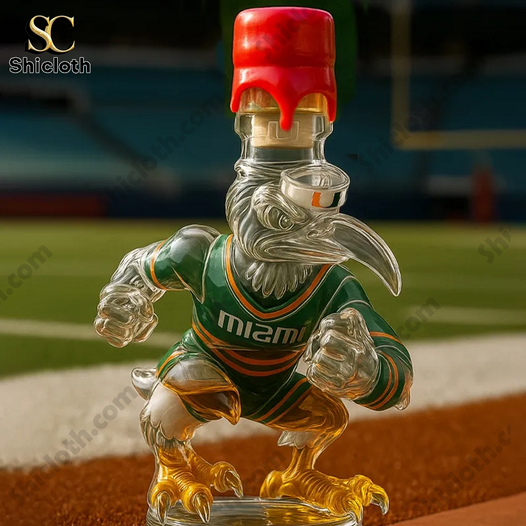 Miami Hurricanes 99th Anniversary Limited Edition Whisky Bottle 3 Miami Hurricanes 99th Anniversary Limited Edition Whisky Bottle - Image 3