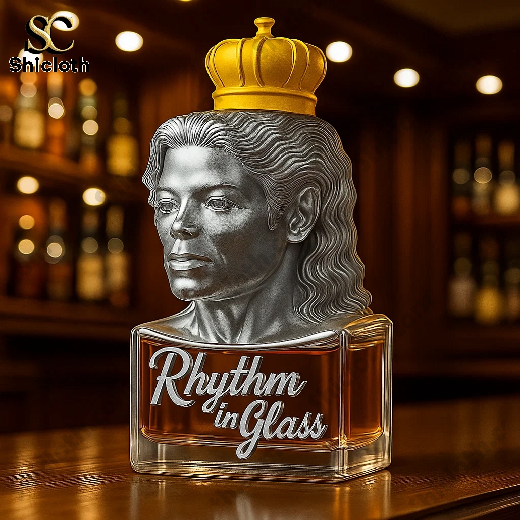 Michael Jackson King of Pop Remember Whiskey Bottle
