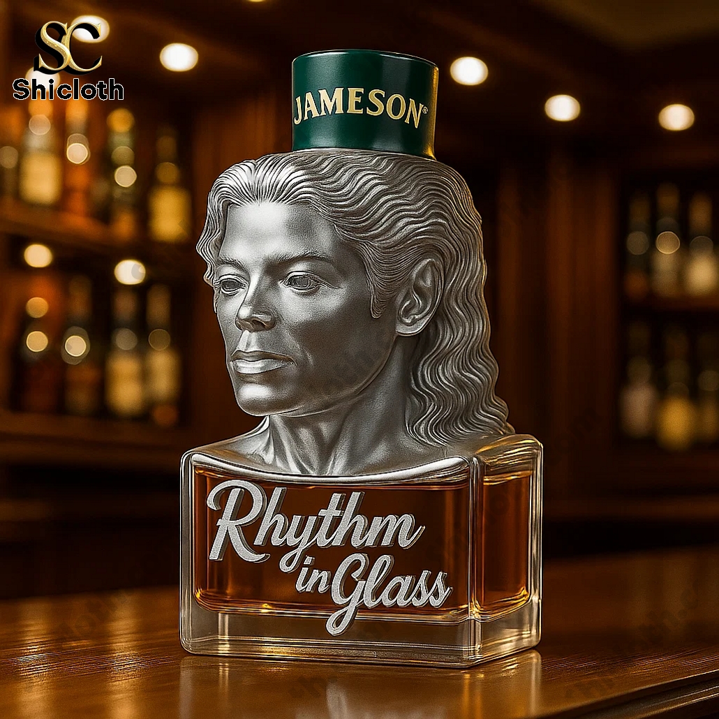 Michael Jackson King of Pop Remember Whiskey Bottle 4 Michael Jackson King of Pop Remember Whiskey Bottle - Image 4