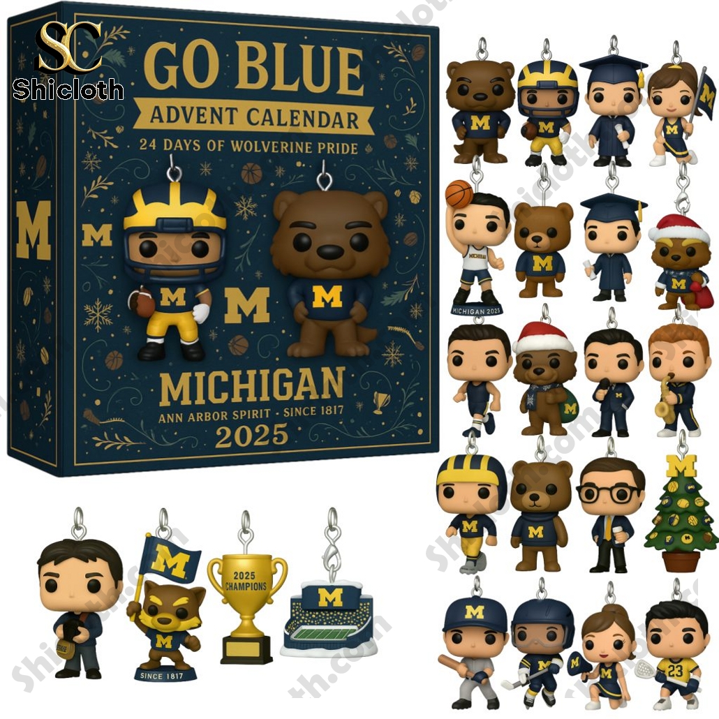 Michigan Wolverines 2025 Advent Calendar