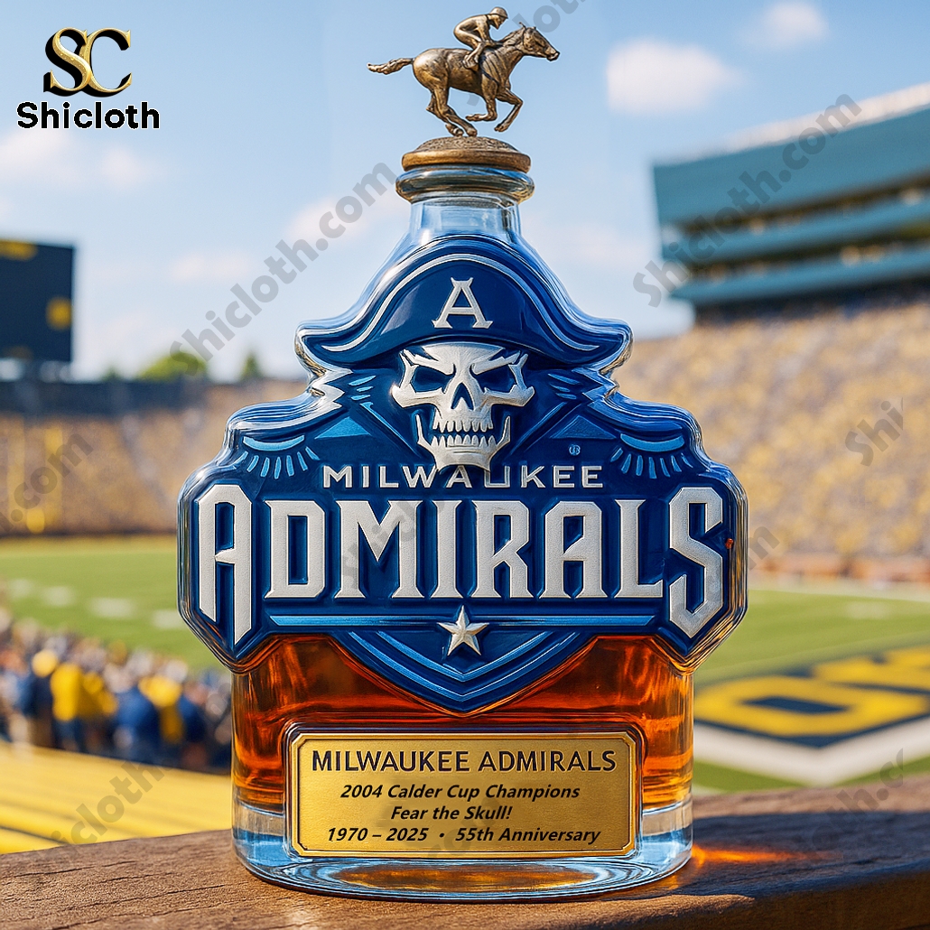 Milwaukee Admirals 35 Anniversary Whiskey Bottle 4 Milwaukee Admirals 35 Anniversary Whiskey Bottle - Image 4