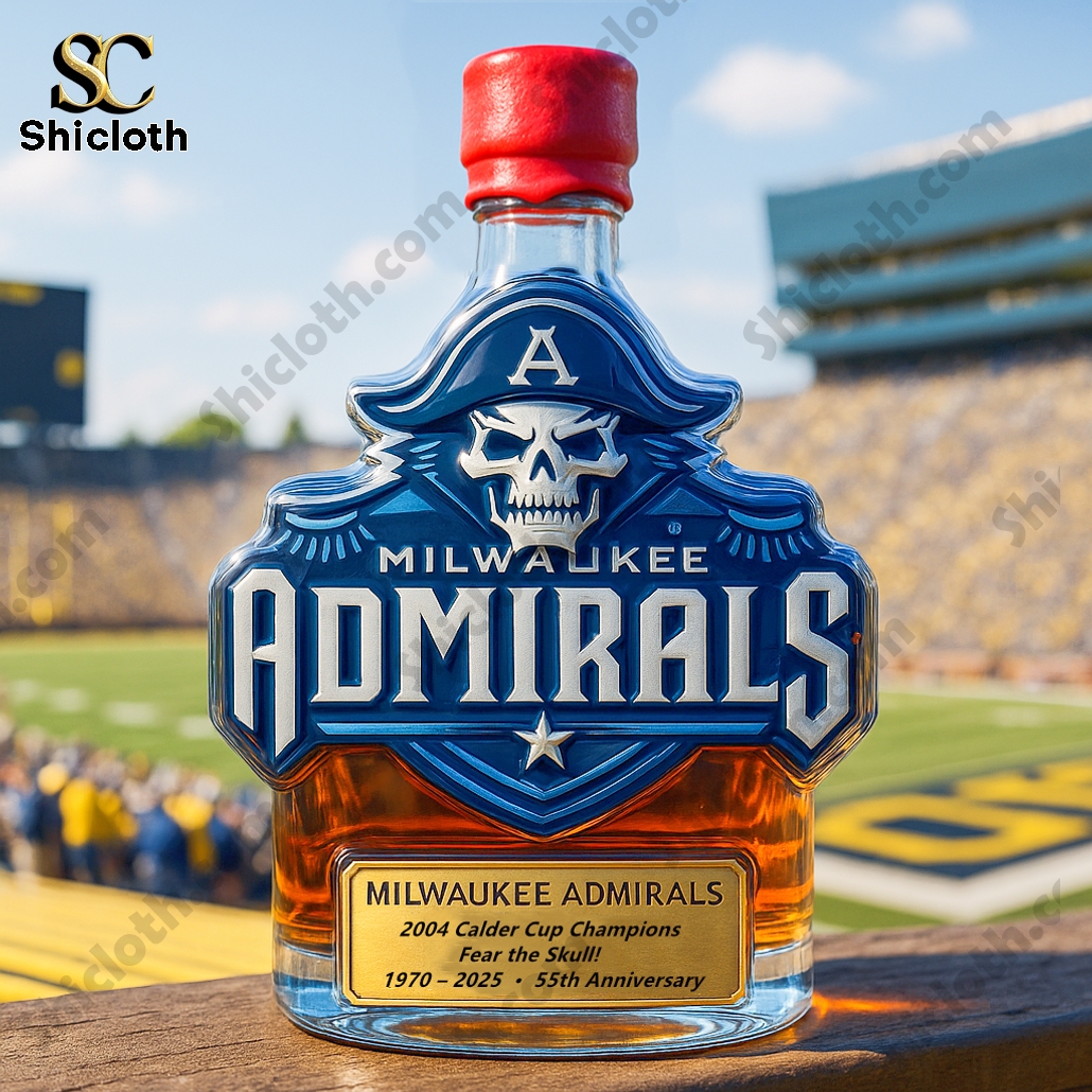 Milwaukee Admirals 35 Anniversary Whiskey Bottle 5 Milwaukee Admirals 35 Anniversary Whiskey Bottle - Image 5