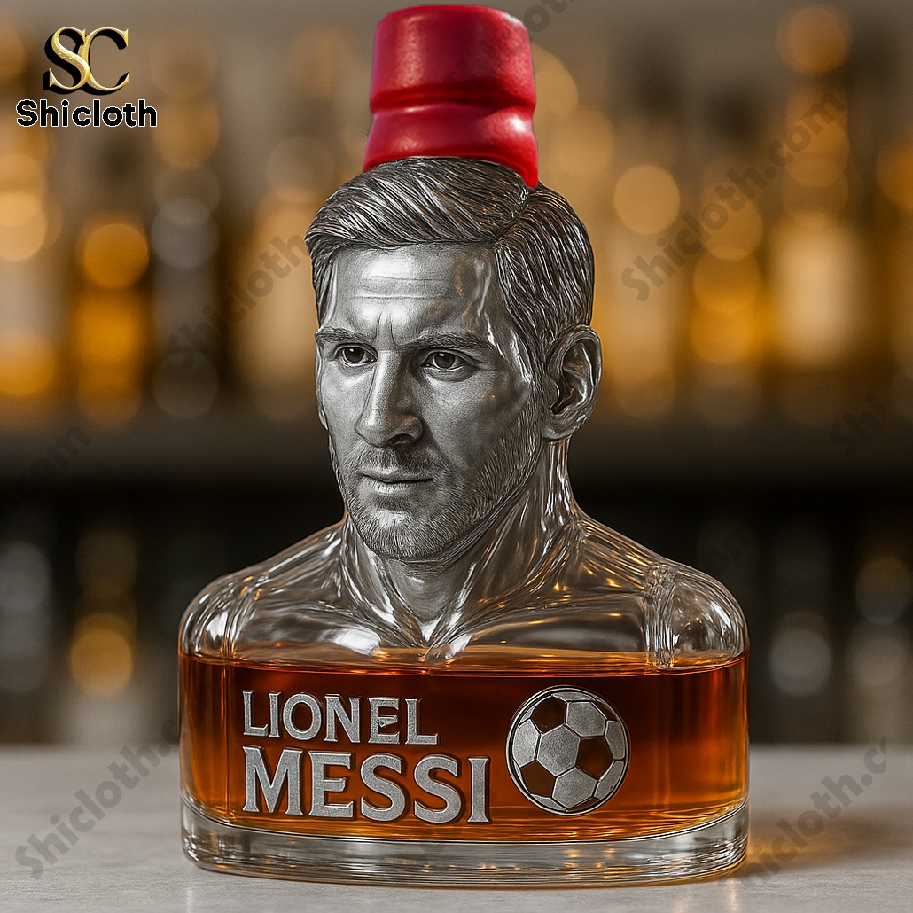 MLS Inter Miami The Goat Lionel Messi Whiskey Bottle 4 MLS Inter Miami The Goat Lionel Messi Whiskey Bottle - Image 4