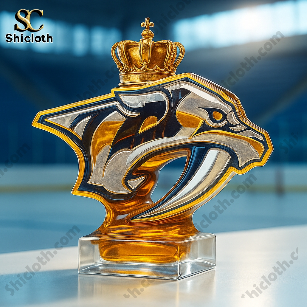 Nashville Predators Whiskey Bottle