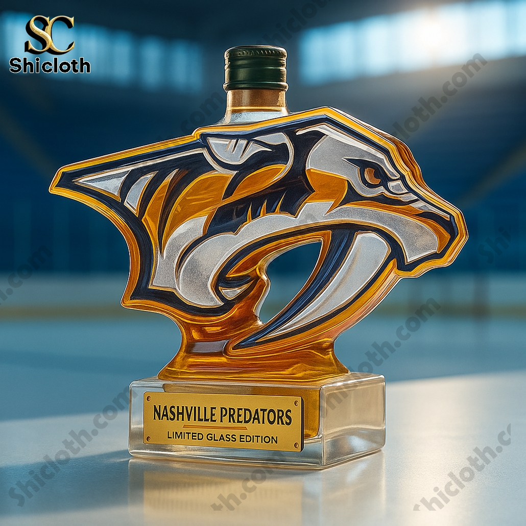 Nashville Predators Whiskey Bottle 4 Nashville Predators Whiskey Bottle - Image 4
