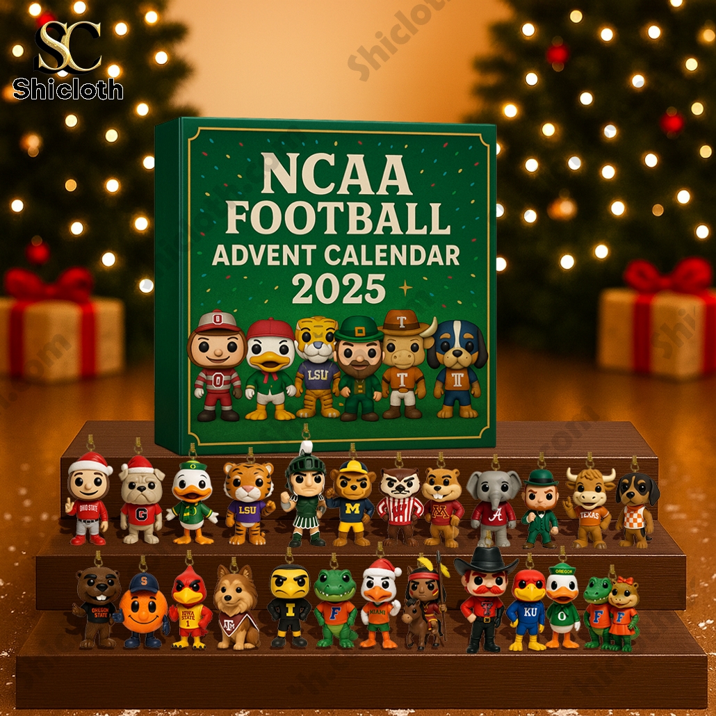 NCAA Mascots Advent Calendar 2025