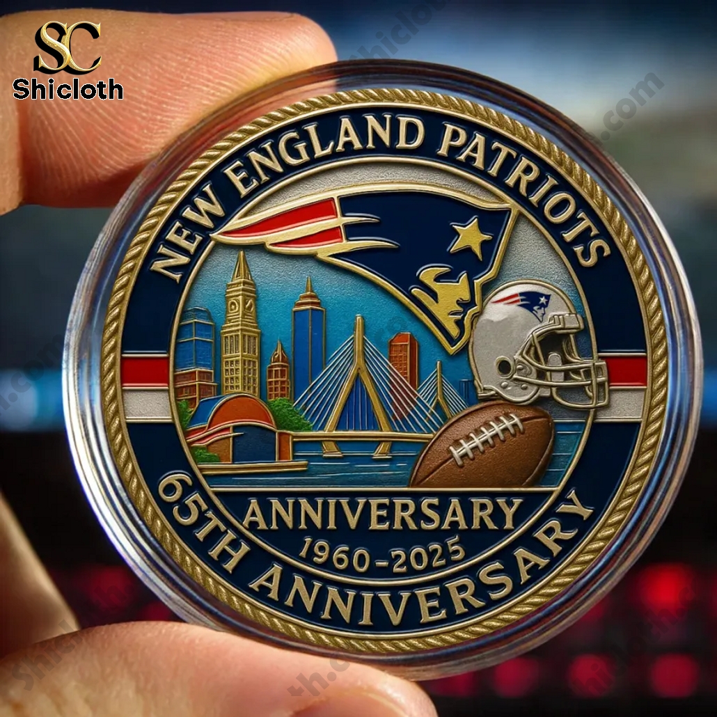 New England Patriots 65th Anniversary Commemorative Coin