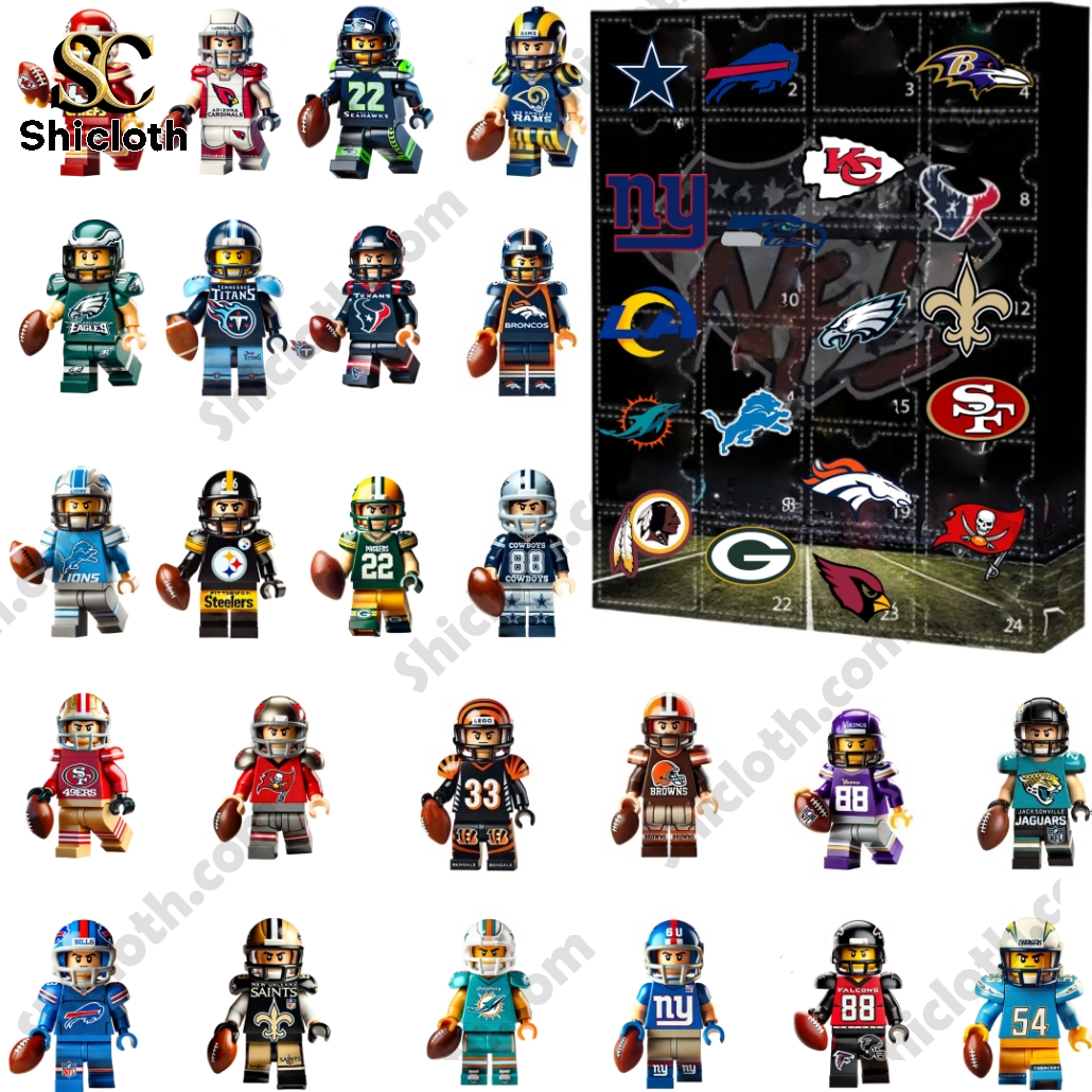 NFL Minifigure Advent Calendar