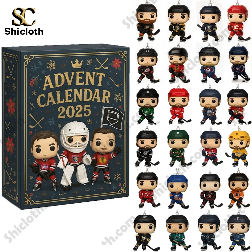 NHL Ice Hockey Team Advent Calendar 2025