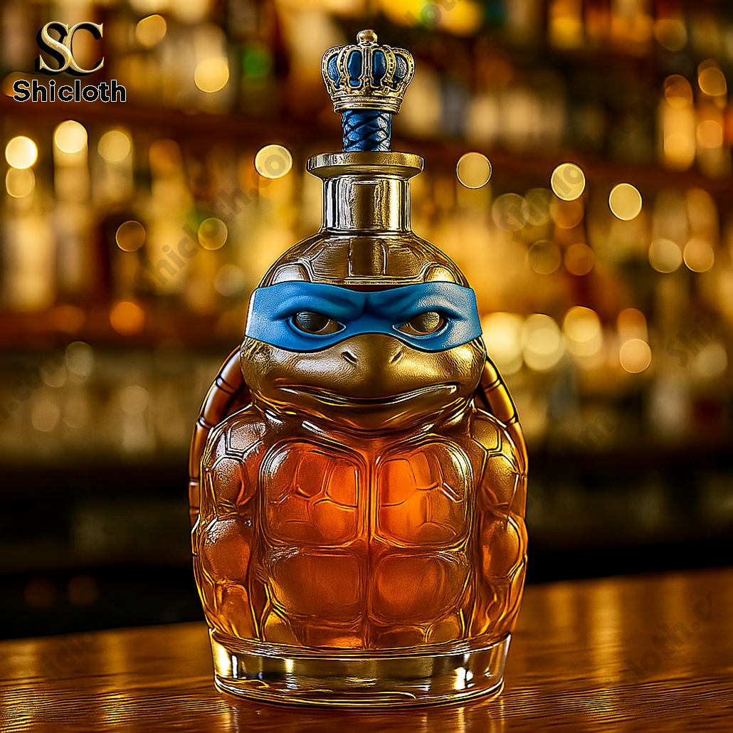 Ninja Turtles Edition Whiskey Bottle