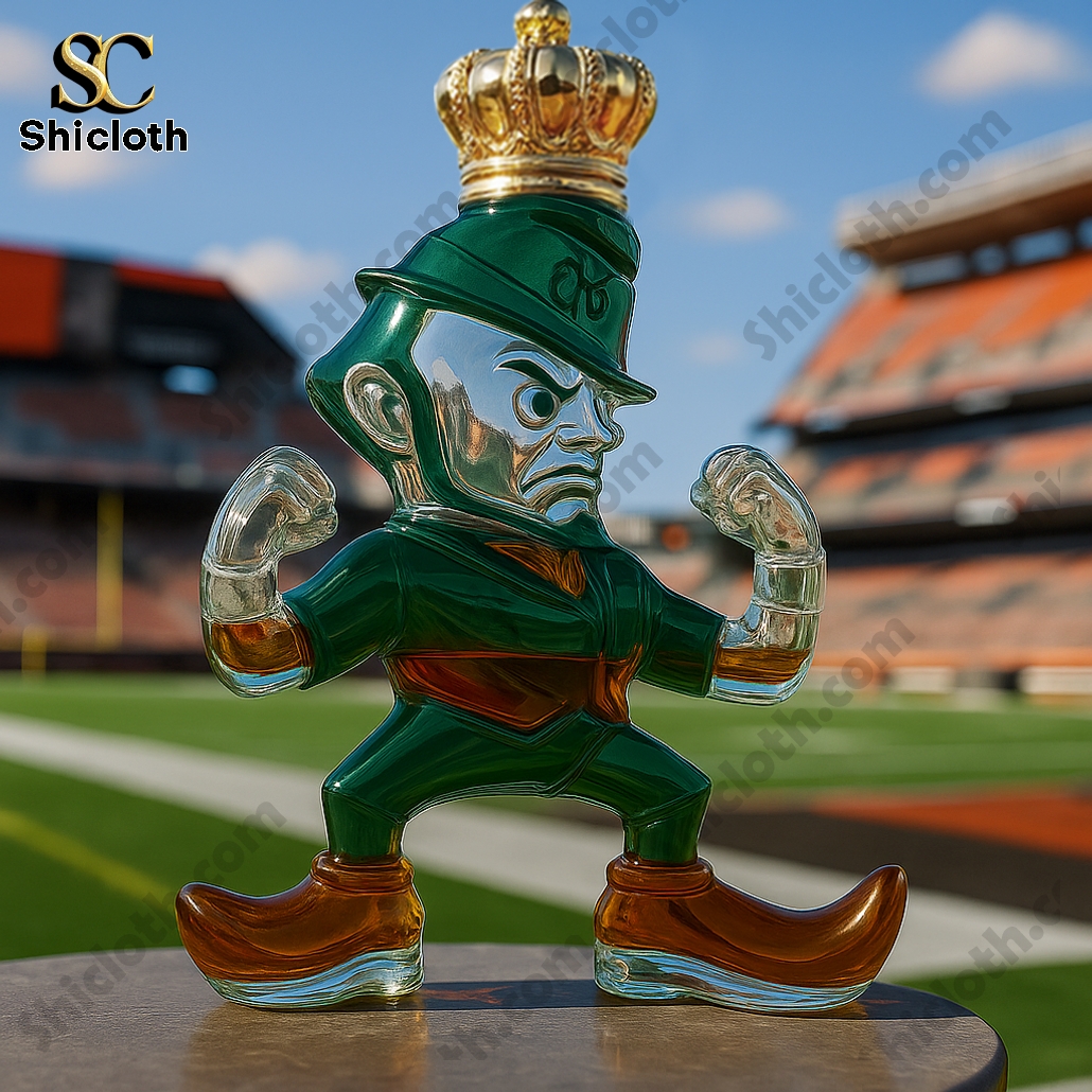 Notre Dame Fighting Irish Collectible Whiskey Bottle