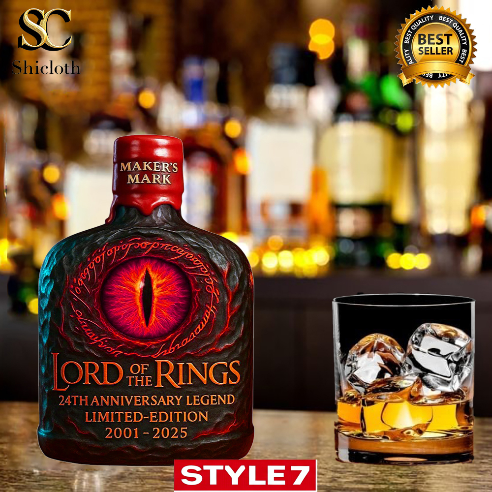 Lord of The Rings Eye of Sauron Edition Whiskey Bottle