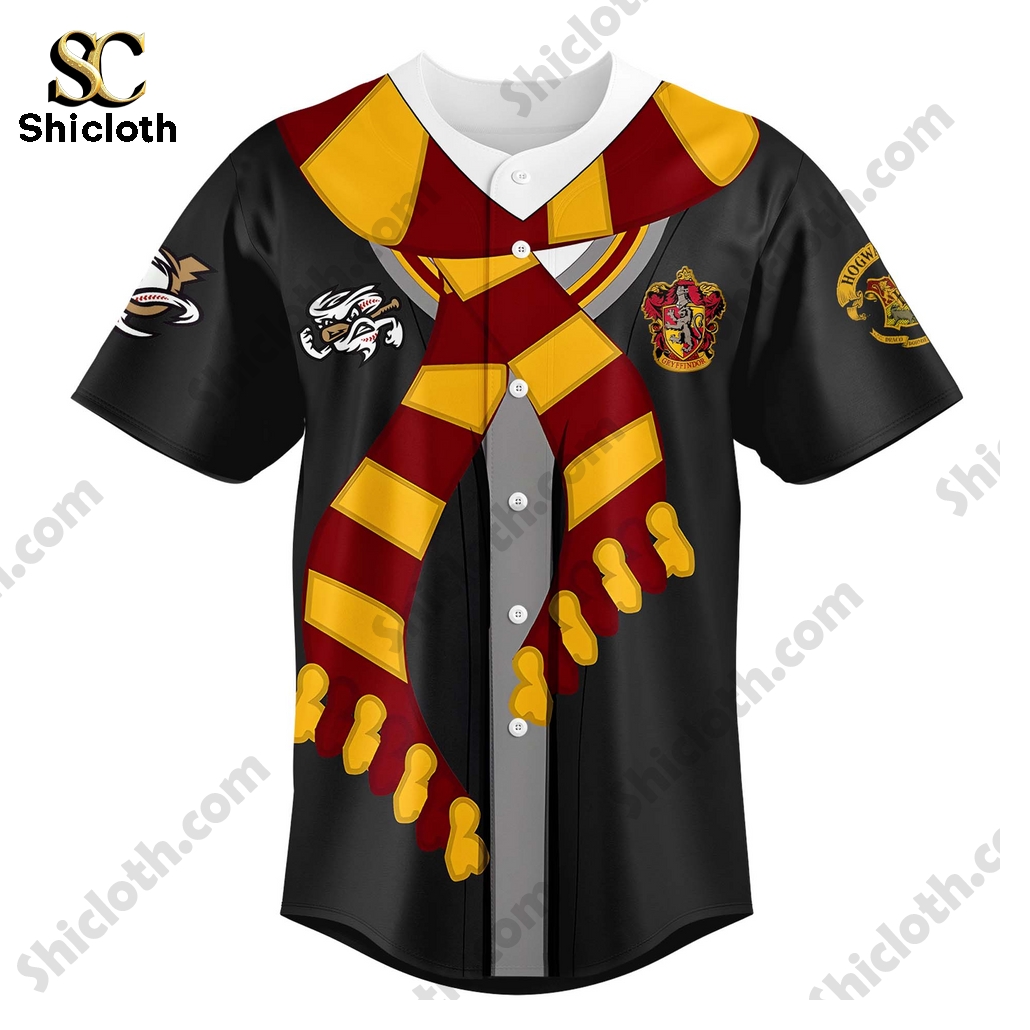 Alternative view of Omaha Storm Chasers Godric Gryffindor 2025 Baseball Jersey