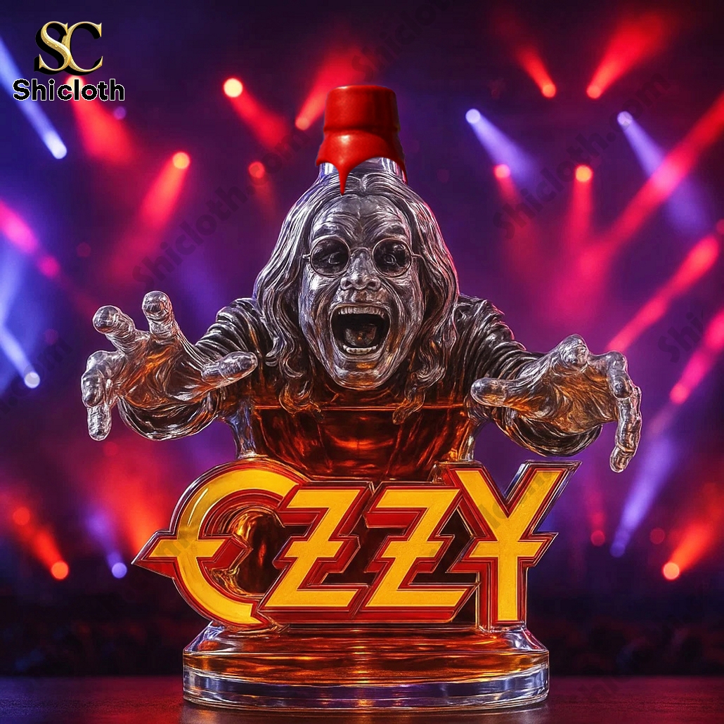 Ozzy Osbourne Crown Royal Memorial Whiskey Bottle 4 Ozzy Osbourne Crown Royal Memorial Whiskey Bottle - Image 4