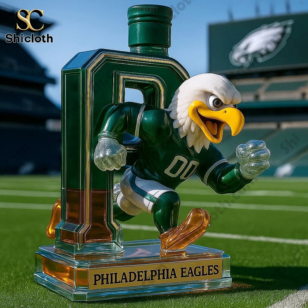 Philadelphia Eagles 92th Anniversary Whiskey Bottle 4 Philadelphia Eagles 92th Anniversary Whiskey Bottle - Image 4