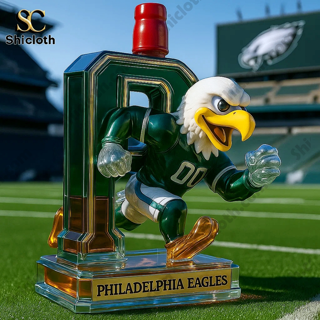 Philadelphia Eagles 92th Anniversary Whiskey Bottle 5 Philadelphia Eagles 92th Anniversary Whiskey Bottle - Image 5