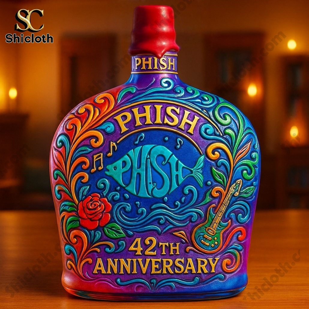 Phish 42nd Anniversary whiskey bottle 3 Phish 42nd Anniversary whiskey bottle - Image 3