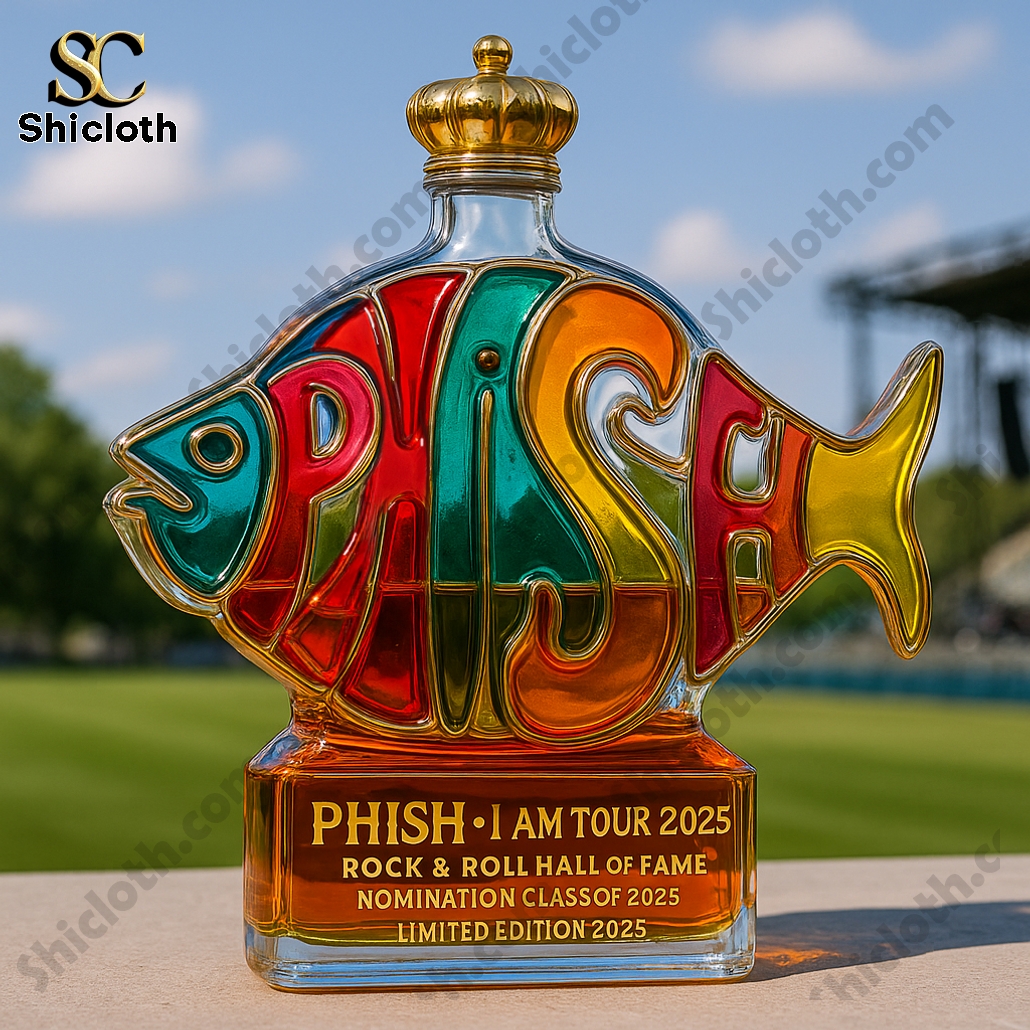 Phish I Am Tour 2025 Commemorative Whiskey Bottle