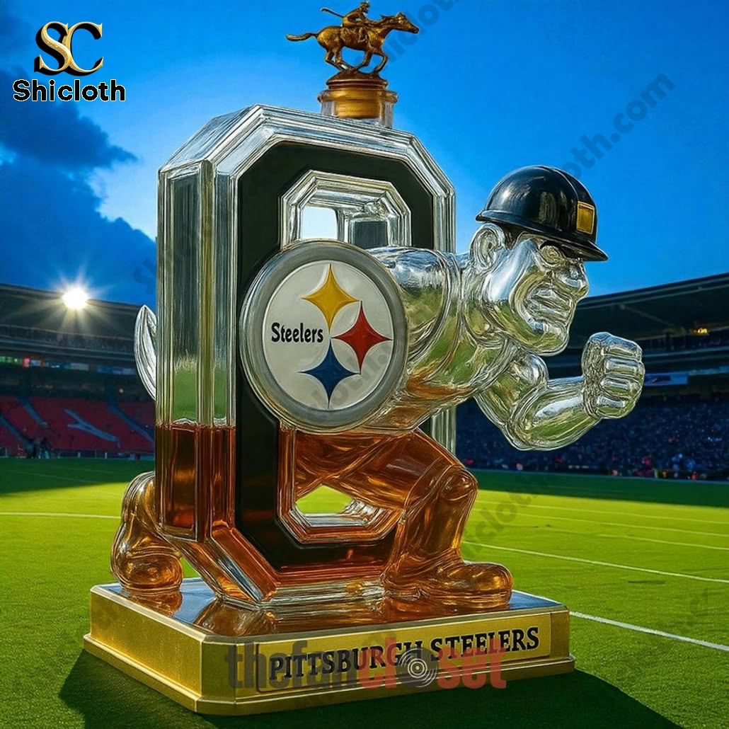 Pittsburgh Steelers Limited Edition Whiskey Bottle 5 Pittsburgh Steelers Limited Edition Whiskey Bottle - Image 5