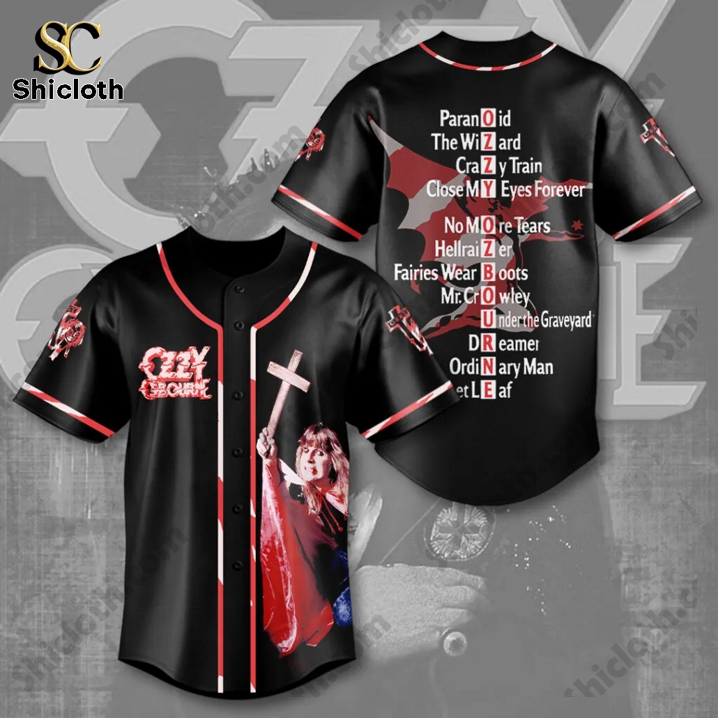 Prince Of Darkness Limited Edition 2025 Ozzy Osbourne Jersey