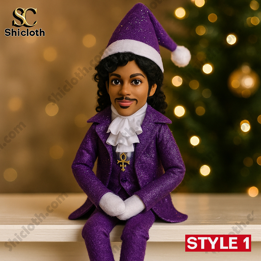 Prince On A Stoop Christmas Elf Doll