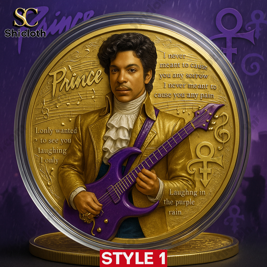 Prince Purple Rain Eternal Tribute Coin