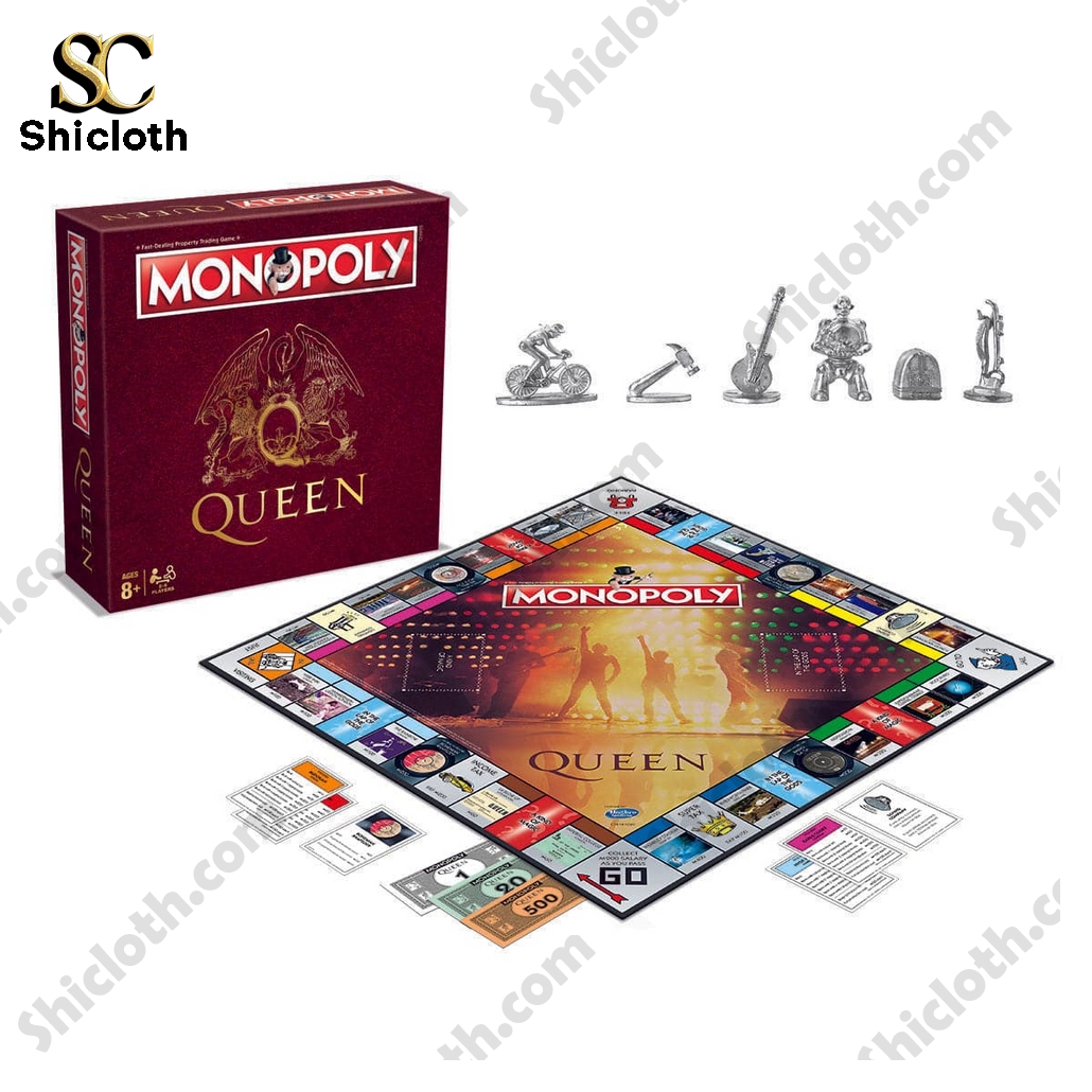Queen Monopoly Board Game