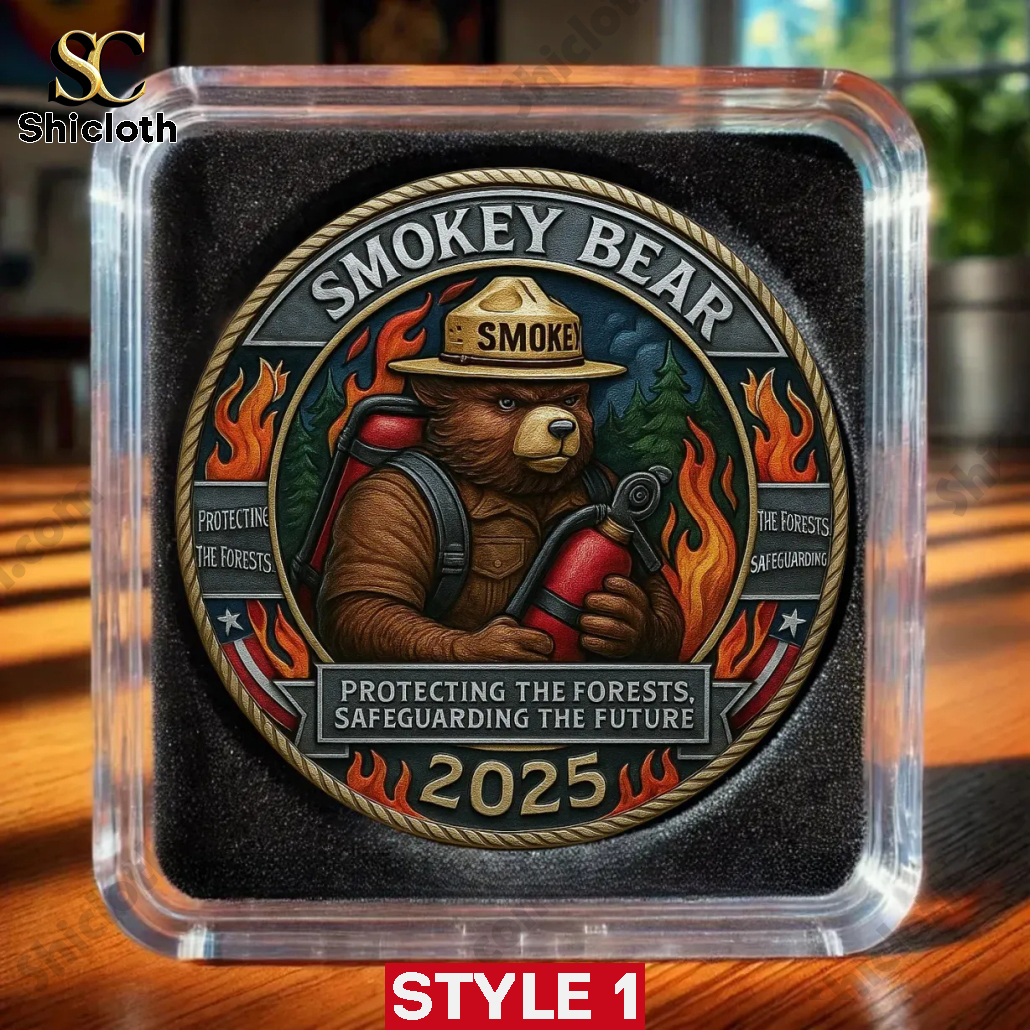 Smokey Bear Forest Protection Commemorative Coin