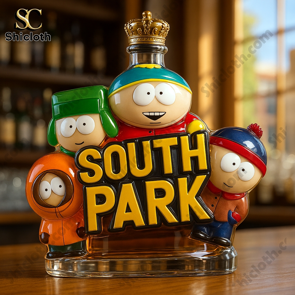 South Park Comedy Movie Whiskey Bottle