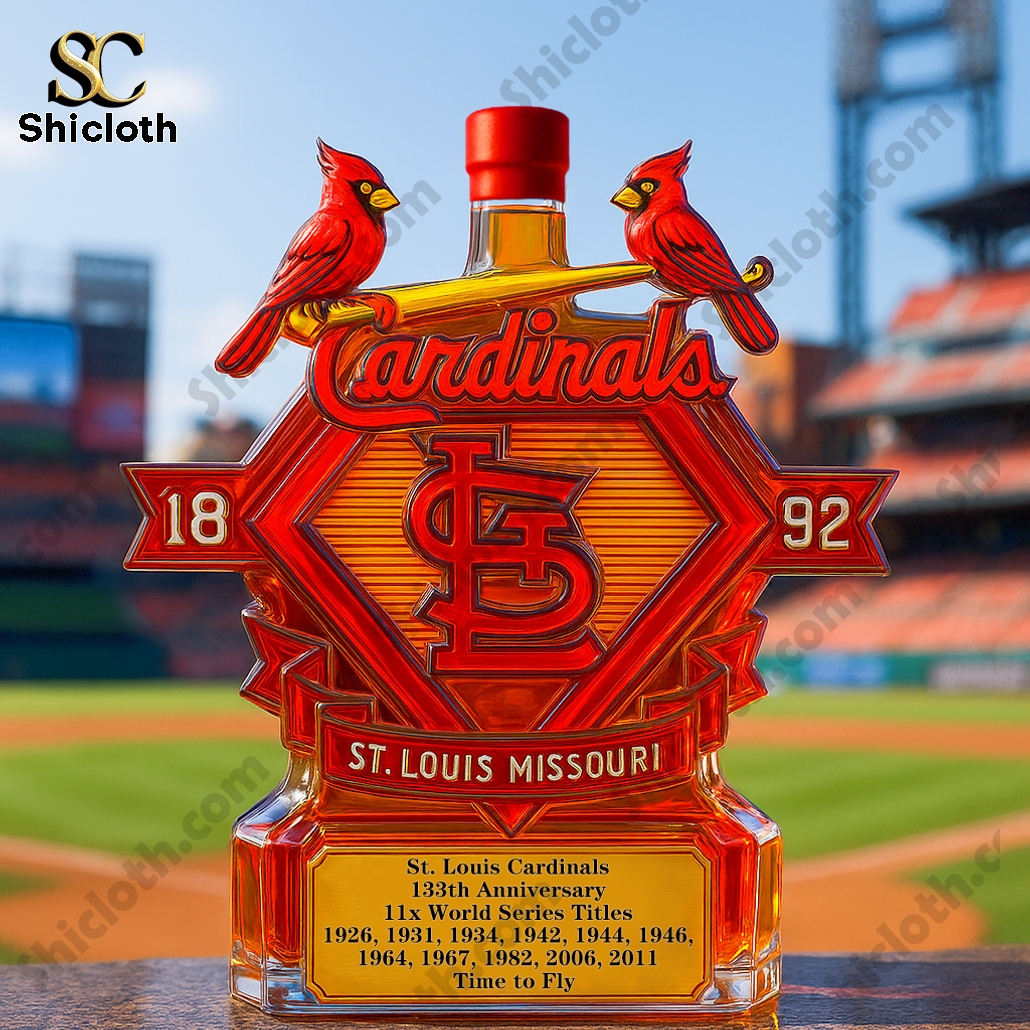 St. Louis Cardinals Glory Whiskey Bottle 5 St. Louis Cardinals Glory Whiskey Bottle - Image 5