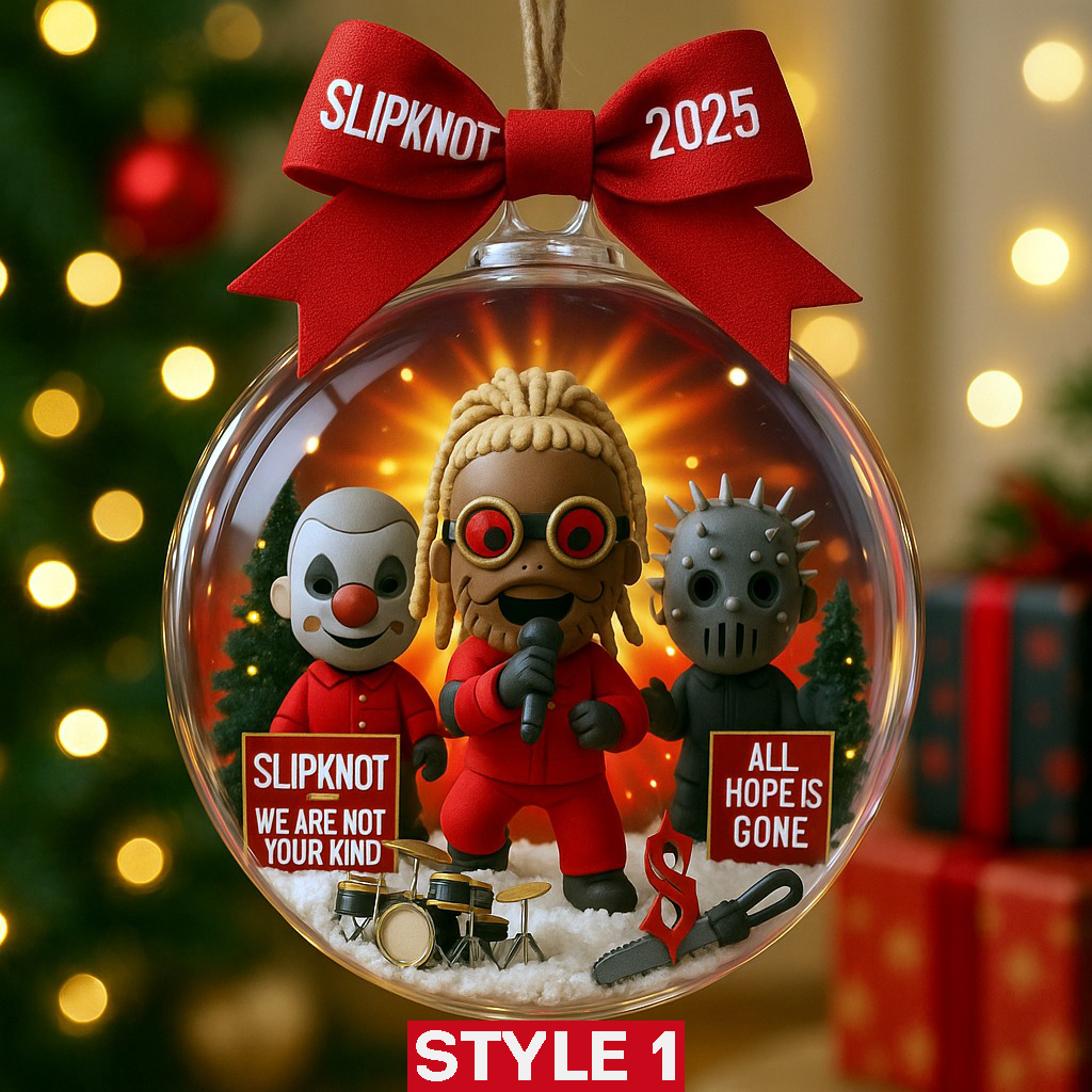 Slipknot Christmas Bauble Ornament